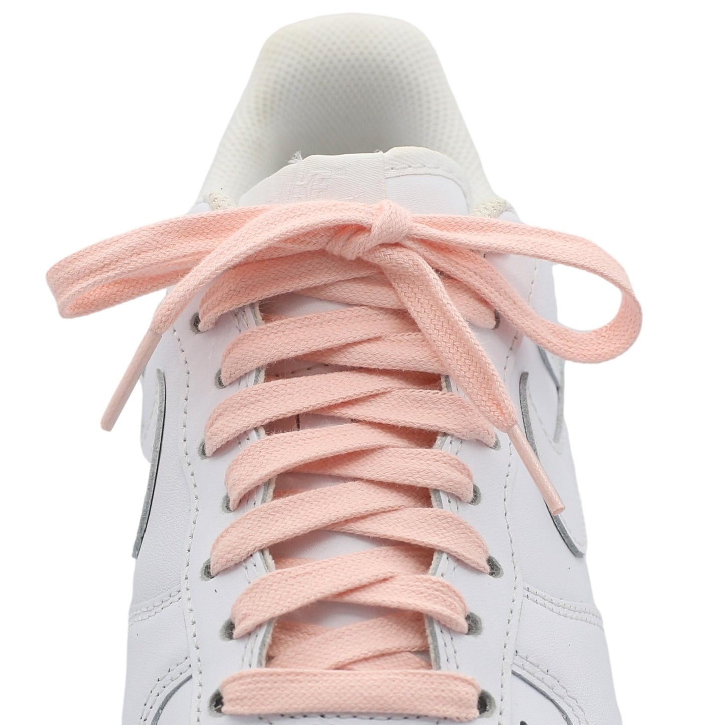 Flat Cotton Shoe Laces Coral