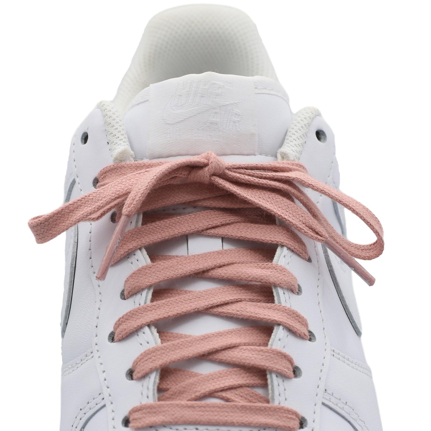 Flat Cotton Shoe Laces Rose Gold