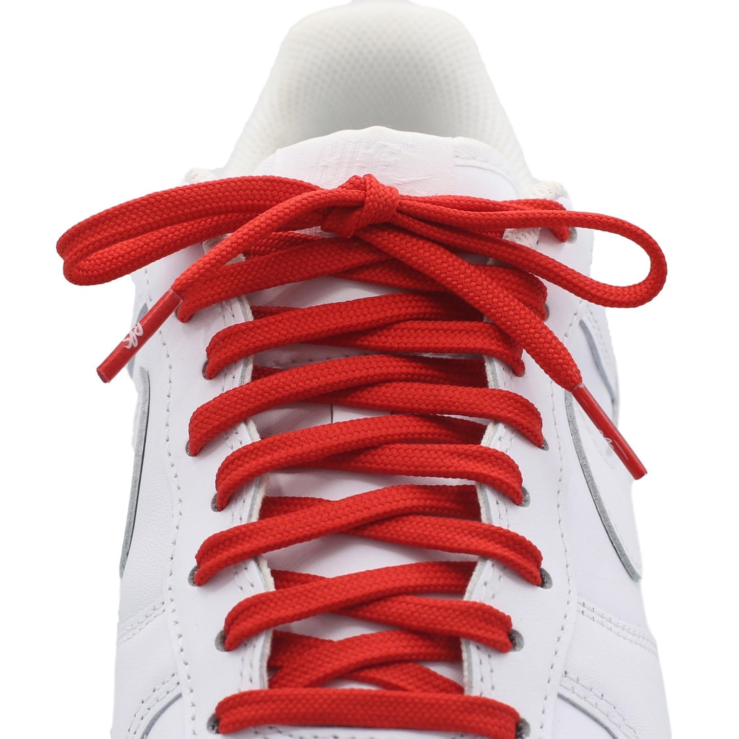 Flat Shoe Laces Red